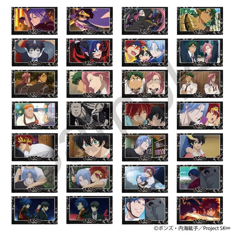 (1BOX=14)(Goods - Bromide) Original TV Anime - SK8 the Infinity Trading Commemorative Bromide (28 Types)(Blind Box -Single)