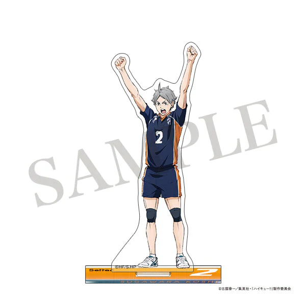 (Goods - Acrylic Stand) [Haikyu!!] Acrylic Stand Koshi Sugawara POINT GET!!
